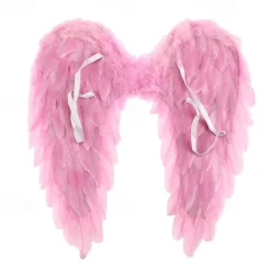 Halloween Feather Angel Wings Costume – Cosplay Costume for Women, Girls – Perfect for Halloween Cosplay, Christmas Ornaments, Holiday Parties, Catwalk Shows 60cm/23.6inch