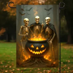 Halloween Garden Flag Banner – 