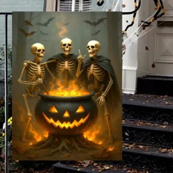 Halloween Garden Flag Banner – 
