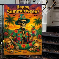 Halloween Garden Flag Banner – 