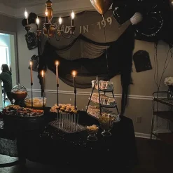 Halloween Gauze Creepy Cloth Black Netting Spider Web Decor Halloween Horror House Party Decoration