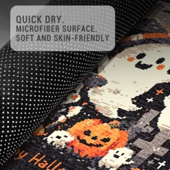 Halloween Ghost Pumpkin Doormat Kitchen Mat Floor Mat Non-Slip Area Rug Oil Proof Rug Indoor Outdoor Mat Bedroom Decor Bathroom Mat Entrance Rug
