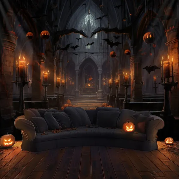 Halloween Haunted Castle Hanging Tapestry Wall Art Large Tapestry Mural Decor Photograph Backdrop Blanket Curtain Home Bedroom Living Room Decoration