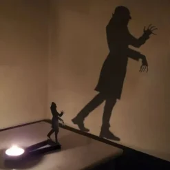 Halloween Horror Nosferatu Candle Holder, Nosferatu Candle ShadowHorror Metal Decoration, Tealight Shadow Caster (Only Holder,Excluding Candles)
