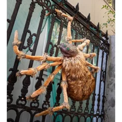 Halloween Large Spider Props Haunted House Escape Room Bar Venue Decoration Props 2-Meter Spider