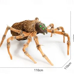 Halloween Large Spider Props Haunted House Escape Room Bar Venue Decoration Props 2-Meter Spider