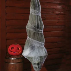Halloween 1.8m Mummy Upside Down Ghost House Layout Props Trickery Secret Room Terror Decoration Hanging Ghost