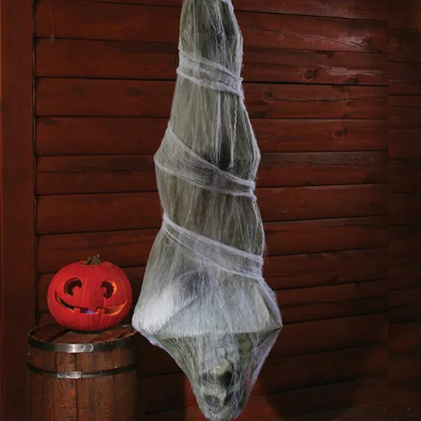 Halloween 1.8m Mummy Upside Down Ghost House Layout Props Trickery Secret Room Terror Decoration Hanging Ghost