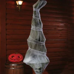 Halloween 1.8m Mummy Upside Down Ghost House Layout Props Trickery Secret Room Terror Decoration Hanging Ghost