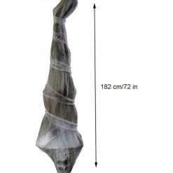 Halloween 1.8m Mummy Upside Down Ghost House Layout Props Trickery Secret Room Terror Decoration Hanging Ghost