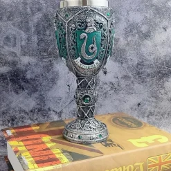 Halloween Magic Medieval Goblet Model Cup, Fantasy Wizard Tankard Ornament, Vintage Decorative Trophy for Home Display, Resin Cup Replica