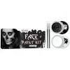 Halloween Makeup Kit - Black, White Oil-Based Body Paint for Adults - Perfect for Joker, Zombie, Vampire, and Skeleton Cosplay - Long-Lasting and Easy to Apply