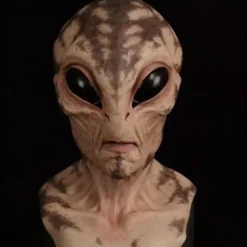Halloween Mask Alien Funny Alien Magic Mask Cosplay Costume Party Novelty Latex Full Head Masks for Adult and Kids-Halloween