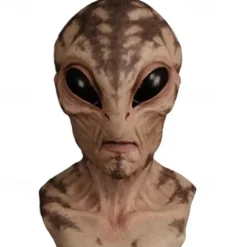 Halloween Mask Alien Funny Alien Magic Mask Cosplay Costume Party Novelty Latex Full Head Masks for Adult and Kids-Halloween