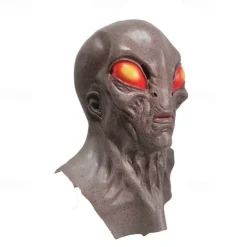Halloween Mask Alien Funny Alien Magic Mask Cosplay Costume Party Novelty Latex Full Head Masks for Adult and Kids-Halloween