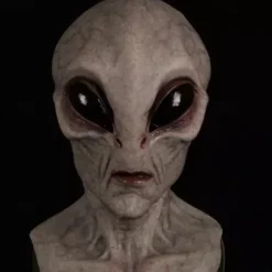 Halloween Mask Alien Funny Alien Magic Mask Cosplay Costume Party Novelty Latex Full Head Masks for Adult and Kids-Halloween