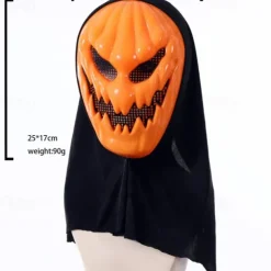 Halloween Mask Carnival Party Pumpkin Mask Ghost Festival Dress up as Terrorist Funny Mask Headgear