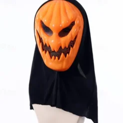 Halloween Mask Carnival Party Pumpkin Mask Ghost Festival Dress up as Terrorist Funny Mask Headgear