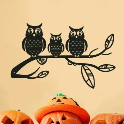 Halloween Metal Wall Art Metal Wall Decor Sign Plaque Bedroom Ornaments For Home Wedding Indoor Outdoor Halloween Gifts