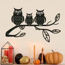 Halloween Metal Wall Art Metal Wall Decor Sign Plaque Bedroom Ornaments For Home Wedding Indoor Outdoor Halloween Gifts