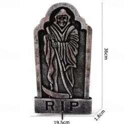 Halloween New Props Foam Tombstone Escape Room Murder Mystery Haunted House Outdoor Scenery Decoration Ornaments