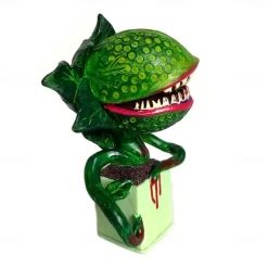 Halloween Outdoor Garden Plant Statue Sculpture Resin Cannibal Flower Outdoor Figurines Horrible Patio Art Ornaments for Lawn Decorations