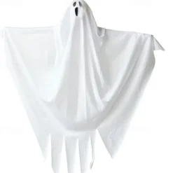 Halloween Party Decoration 25.5 Hanging Ghosts Cute Flying Ghost for Front Yard Patio Lawn Garden Party Dcor and Holiday Decorations