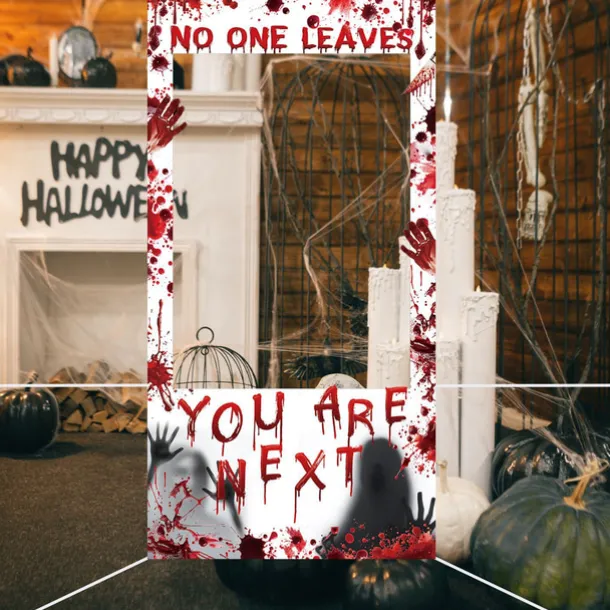 Halloween Photo Booth Props SuppliesSpooky and Fun Designs ncludes Ghosts, Pumpkins, Witches, Bats, and More Perfect for Parties, Events, and Celebrations