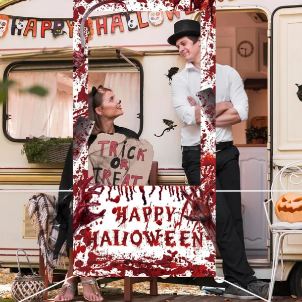 Halloween Photo Booth Props SuppliesSpooky and Fun Designs ncludes Ghosts, Pumpkins, Witches, Bats, and More Perfect for Parties, Events, and Celebrations
