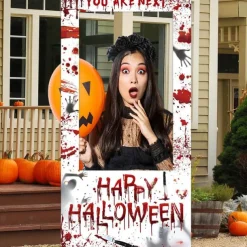 Halloween Photo Booth Props SuppliesSpooky and Fun Designs ncludes Ghosts, Pumpkins, Witches, Bats, and More Perfect for Parties, Events, and Celebrations