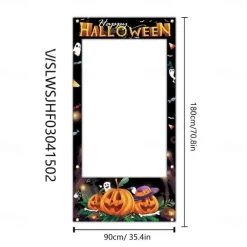 Halloween Photo Booth Props SuppliesSpooky and Fun Designs ncludes Ghosts, Pumpkins, Witches, Bats, and More Perfect for Parties, Events, and Celebrations