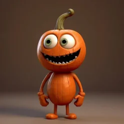 Halloween Pumpkin Man Home Garden Decoration Statue Desktop Ornament Resin Crafts