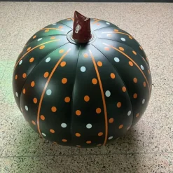 Halloween PVC Inflatable Decorated Ball Reusable Glow Pumpkin Decorations Blow up Led Yard Pumpkins for Outdoor Halloween Party Yard Garden Lawn Holiday Decorations