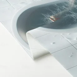 Halloween Shower Curtain with Hooks Polyester Washable Waterproof Pattern Bathroom Bathtub Decor