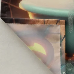 Halloween Shower Curtain with Hooks Polyester Washable Waterproof Pattern Bathroom Bathtub Decor