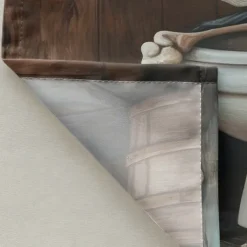 Halloween Shower Curtain with Hooks Polyester Washable Waterproof Pattern Bathroom Bathtub Decor