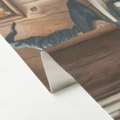 Halloween Shower Curtain with Hooks Polyester Washable Waterproof Pattern Bathroom Bathtub Decor