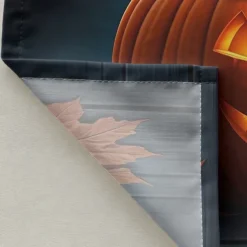 Halloween Shower Curtain with Hooks Polyester Washable Waterproof Pattern Bathroom Bathtub Decor