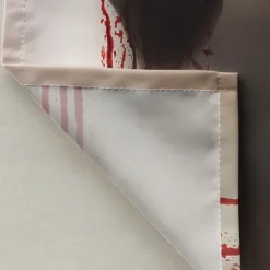 Halloween Shower Curtain with Hooks Polyester Washable Waterproof Pattern Bathroom Bathtub Decor