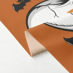 Halloween Shower Curtain with Hooks Polyester Washable Waterproof Pattern Bathroom Bathtub Decor