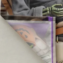 Halloween Shower Curtain with Hooks Polyester Washable Waterproof Pattern Bathroom Bathtub Decor