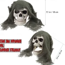 Halloween Skull Decoration Arms Stakes for Indoor and Outdoor Garden Skull and Skeleton Lawn Graveyard for Halloween Decoration