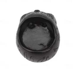 Halloween Skull Resin Candle Holder - Skeleton Candlestick Halloween Decoration (Not Include Cande)