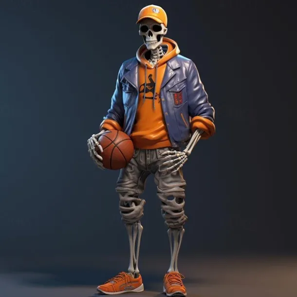 Halloween Skull Resin Figurine – Spooky Skeleton Decoration – Desktop Home Decoration, Garden Decor, and Crafts – Halloween Skeleton Resin Figurine for Home and Garden