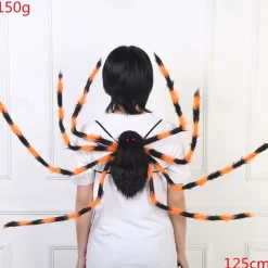 Halloween Spider New Creative Pocket Spider Costume Prom Props Candy Spider Colorful Strap Big Spider