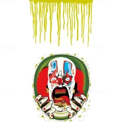 Halloween Sticker, Wizardry Blood Hand Print Horror Decoration, Wall Decal Wall Toilet Sticker Wall Decal Sticker