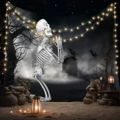 Halloween Tapestry Banners Wall Hangings Skeleton Dark Punk Gothic Style Party Dorm Shooting Backgrounds Decorations Wall Door Background