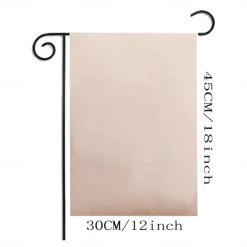 Halloween Thanksgiving Garden Flag - Double-Sided Seasonal Yard Banner for Fall Decorations - Durable and Weather-Resistant Polyester Flag for Outdoor Lawn, Porch, or Garden Decor