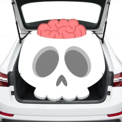 Halloween Trunk Treat Car Banner Car Decoration,Ghost Halloween Decorations Halloween Fabric Car Decoration Halloween Car Trunk Decoration Ghost Pumpkin Wall Covering