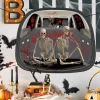 Halloween Trunk Treat Car Banner Car Decoration,Ghost Halloween Decorations Halloween Fabric Car Decoration Halloween Car Trunk Decoration Ghost Pumpkin Wall Covering